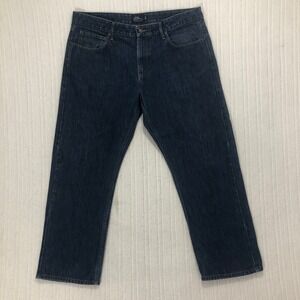 LL Bean‎ Freeport Maine Mens Dark Wash Jeans 38x30 Straight Leg Denim Pants